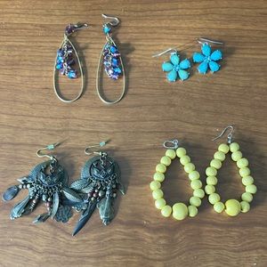 Bundle Lot of Vintage Earrings